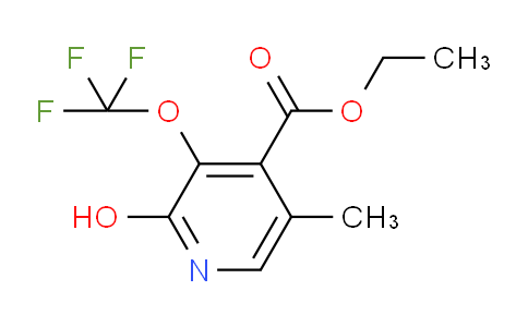 Ethyl 2-hydroxy-5-methyl-3-(trifluoromethoxy)pyridine-4-carboxylate