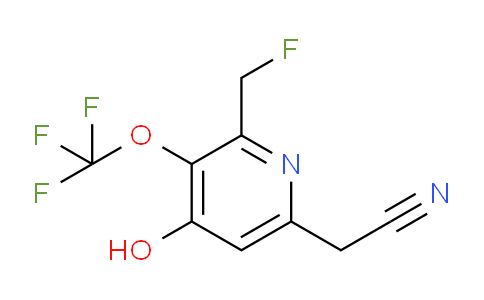 AM159421 | 1806730-94-8 | 2-(Fluoromethyl)-4-hydroxy-3-(trifluoromethoxy)pyridine-6-acetonitrile