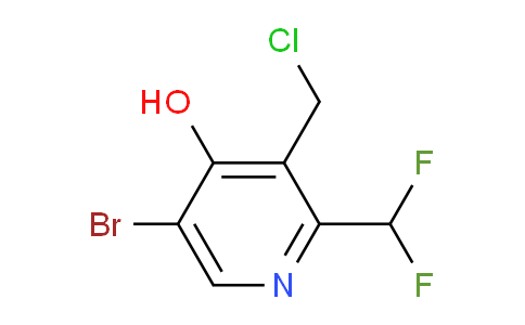 AM15943 | 1804886-25-6 | 5-Bromo-3-(chloromethyl)-2-(difluoromethyl)-4-hydroxypyridine