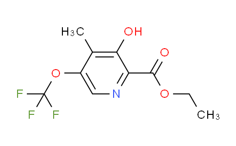 AM159434 | 1804772-79-9 | Ethyl 3-hydroxy-4-methyl-5-(trifluoromethoxy)pyridine-2-carboxylate