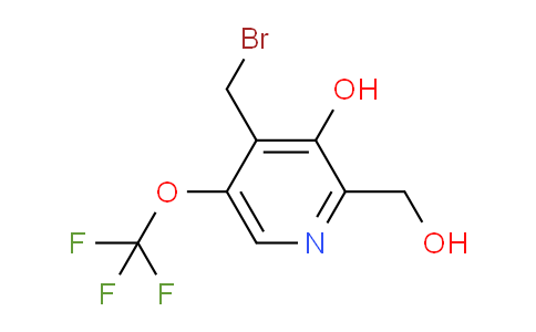 AM159439 | 1803962-92-6 | 4-(Bromomethyl)-3-hydroxy-5-(trifluoromethoxy)pyridine-2-methanol