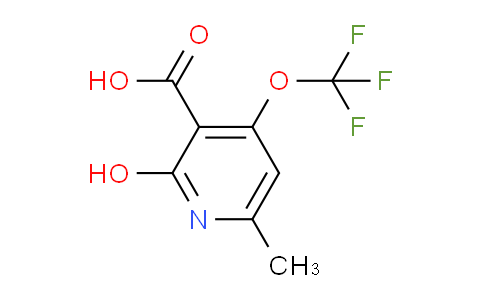2-Hydroxy-6-methyl-4-(trifluoromethoxy)pyridine-3-carboxylic acid