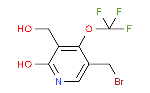 5-(Bromomethyl)-2-hydroxy-4-(trifluoromethoxy)pyridine-3-methanol