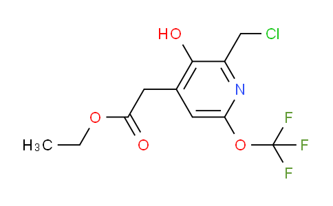 AM159447 | 1806161-40-9 | Ethyl 2-(chloromethyl)-3-hydroxy-6-(trifluoromethoxy)pyridine-4-acetate