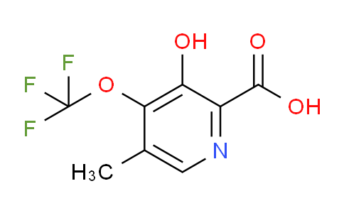 AM159453 | 1804315-39-6 | 3-Hydroxy-5-methyl-4-(trifluoromethoxy)pyridine-2-carboxylic acid