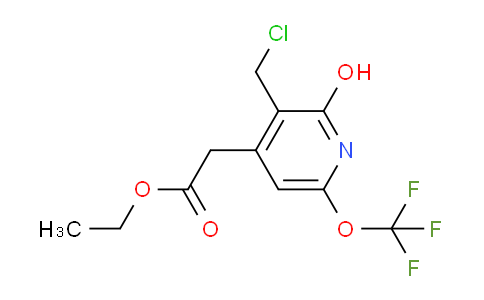 AM159464 | 1806024-33-8 | Ethyl 3-(chloromethyl)-2-hydroxy-6-(trifluoromethoxy)pyridine-4-acetate