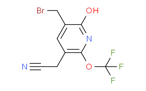 AM159483 | 1803961-95-6 | 3-(Bromomethyl)-2-hydroxy-6-(trifluoromethoxy)pyridine-5-acetonitrile