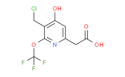 AM159485 | 1804835-28-6 | 3-(Chloromethyl)-4-hydroxy-2-(trifluoromethoxy)pyridine-6-acetic acid