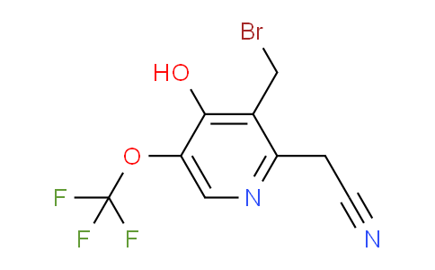 AM159488 | 1803961-98-9 | 3-(Bromomethyl)-4-hydroxy-5-(trifluoromethoxy)pyridine-2-acetonitrile