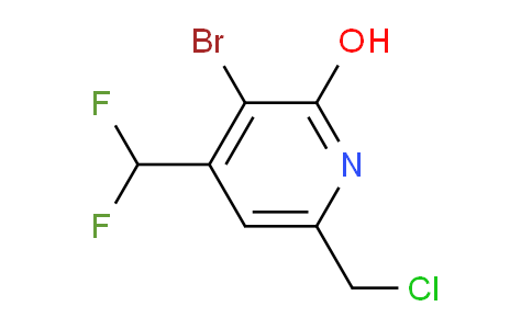 AM15949 | 1805239-08-0 | 3-Bromo-6-(chloromethyl)-4-(difluoromethyl)-2-hydroxypyridine