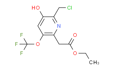 AM159490 | 1803968-37-7 | Ethyl 2-(chloromethyl)-3-hydroxy-5-(trifluoromethoxy)pyridine-6-acetate