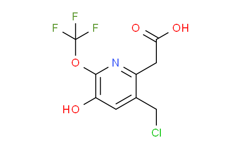 AM159491 | 1804638-97-8 | 3-(Chloromethyl)-5-hydroxy-6-(trifluoromethoxy)pyridine-2-acetic acid