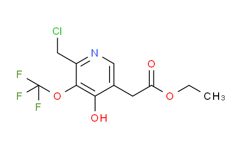 AM159492 | 1806267-83-3 | Ethyl 2-(chloromethyl)-4-hydroxy-3-(trifluoromethoxy)pyridine-5-acetate