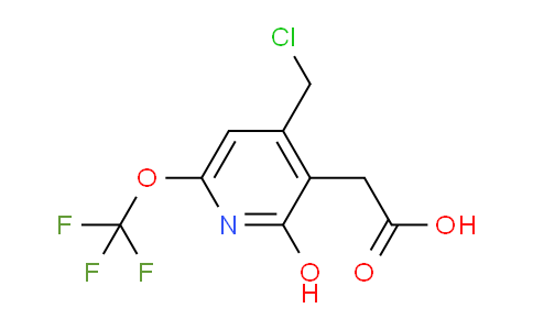 AM159496 | 1806037-64-8 | 4-(Chloromethyl)-2-hydroxy-6-(trifluoromethoxy)pyridine-3-acetic acid