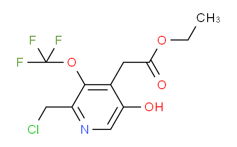 AM159497 | 1804365-08-9 | Ethyl 2-(chloromethyl)-5-hydroxy-3-(trifluoromethoxy)pyridine-4-acetate