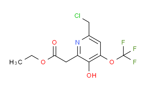 AM159499 | 1806161-45-4 | Ethyl 6-(chloromethyl)-3-hydroxy-4-(trifluoromethoxy)pyridine-2-acetate