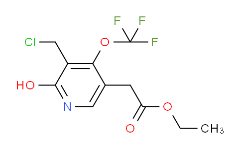 AM159504 | 1806730-54-0 | Ethyl 3-(chloromethyl)-2-hydroxy-4-(trifluoromethoxy)pyridine-5-acetate