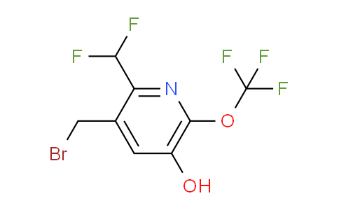 AM159505 | 1803958-22-6 | 3-(Bromomethyl)-2-(difluoromethyl)-5-hydroxy-6-(trifluoromethoxy)pyridine