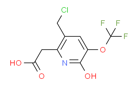 AM159506 | 1804724-67-1 | 5-(Chloromethyl)-2-hydroxy-3-(trifluoromethoxy)pyridine-6-acetic acid