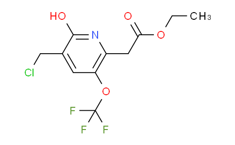 AM159507 | 1803968-54-8 | Ethyl 3-(chloromethyl)-2-hydroxy-5-(trifluoromethoxy)pyridine-6-acetate