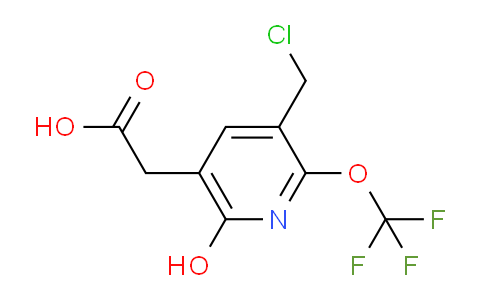 AM159508 | 1804341-17-0 | 3-(Chloromethyl)-6-hydroxy-2-(trifluoromethoxy)pyridine-5-acetic acid