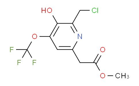 AM159510 | 1806740-91-9 | Methyl 2-(chloromethyl)-3-hydroxy-4-(trifluoromethoxy)pyridine-6-acetate