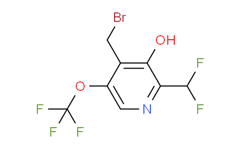 AM159511 | 1804766-50-4 | 4-(Bromomethyl)-2-(difluoromethyl)-3-hydroxy-5-(trifluoromethoxy)pyridine