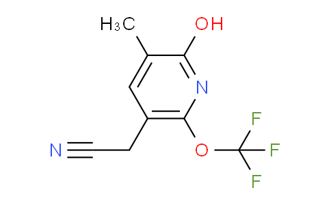 AM159521 | 1804620-55-0 | 2-Hydroxy-3-methyl-6-(trifluoromethoxy)pyridine-5-acetonitrile