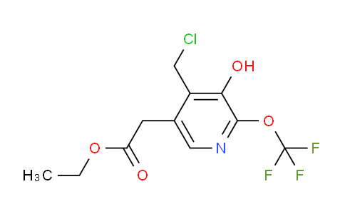 AM159526 | 1806037-91-1 | Ethyl 4-(chloromethyl)-3-hydroxy-2-(trifluoromethoxy)pyridine-5-acetate