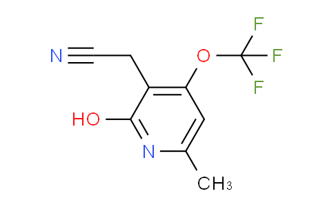 AM159533 | 1804771-93-4 | 2-Hydroxy-6-methyl-4-(trifluoromethoxy)pyridine-3-acetonitrile