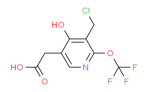 AM159536 | 1804835-68-4 | 3-(Chloromethyl)-4-hydroxy-2-(trifluoromethoxy)pyridine-5-acetic acid
