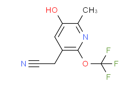 AM159540 | 1804314-58-6 | 3-Hydroxy-2-methyl-6-(trifluoromethoxy)pyridine-5-acetonitrile