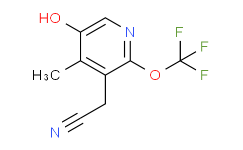 5-Hydroxy-4-methyl-2-(trifluoromethoxy)pyridine-3-acetonitrile