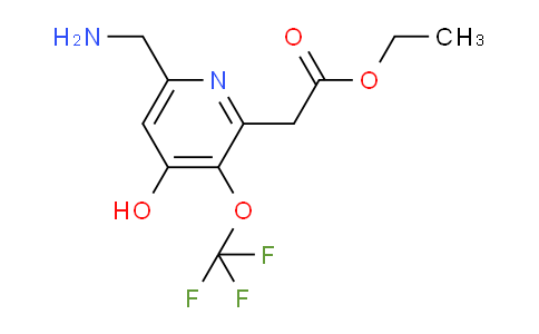 AM159555 | 1804719-93-4 | Ethyl 6-(aminomethyl)-4-hydroxy-3-(trifluoromethoxy)pyridine-2-acetate