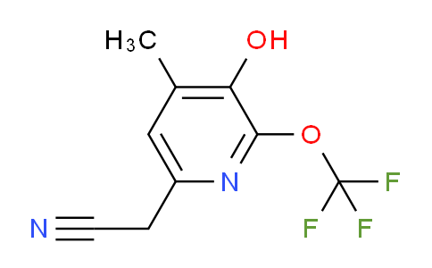 AM159562 | 1804751-22-1 | 3-Hydroxy-4-methyl-2-(trifluoromethoxy)pyridine-6-acetonitrile