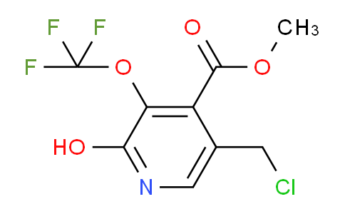 AM159564 | 1804834-62-5 | Methyl 5-(chloromethyl)-2-hydroxy-3-(trifluoromethoxy)pyridine-4-carboxylate