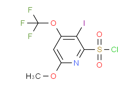 AM159567 | 1806730-26-6 | 3-Iodo-6-methoxy-4-(trifluoromethoxy)pyridine-2-sulfonyl chloride
