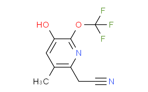 AM159569 | 1804751-27-6 | 3-Hydroxy-5-methyl-2-(trifluoromethoxy)pyridine-6-acetonitrile