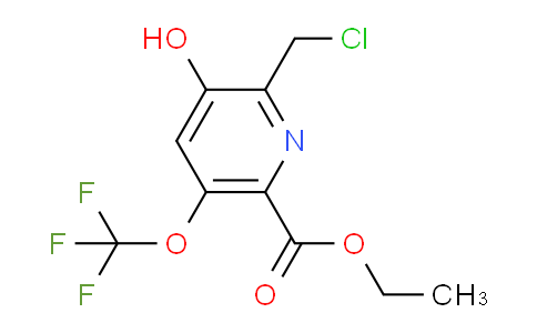 AM159571 | 1806023-78-8 | Ethyl 2-(chloromethyl)-3-hydroxy-5-(trifluoromethoxy)pyridine-6-carboxylate