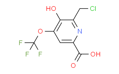 AM159574 | 1804360-08-4 | 2-(Chloromethyl)-3-hydroxy-4-(trifluoromethoxy)pyridine-6-carboxylic acid
