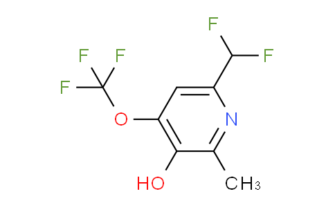 AM159575 | 1804313-69-6 | 6-(Difluoromethyl)-3-hydroxy-2-methyl-4-(trifluoromethoxy)pyridine