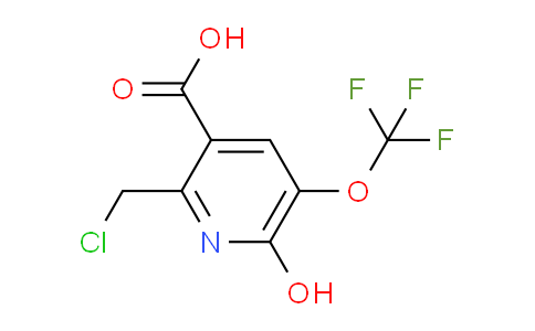 AM159587 | 1806160-95-1 | 2-(Chloromethyl)-6-hydroxy-5-(trifluoromethoxy)pyridine-3-carboxylic acid