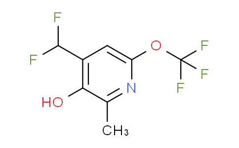 4-(Difluoromethyl)-3-hydroxy-2-methyl-6-(trifluoromethoxy)pyridine