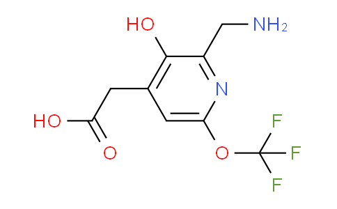 AM159593 | 1806010-20-7 | 2-(Aminomethyl)-3-hydroxy-6-(trifluoromethoxy)pyridine-4-acetic acid
