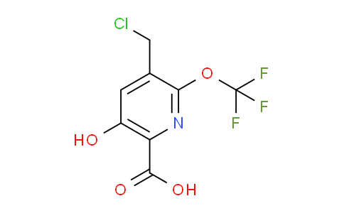 AM159597 | 1806740-25-9 | 3-(Chloromethyl)-5-hydroxy-2-(trifluoromethoxy)pyridine-6-carboxylic acid