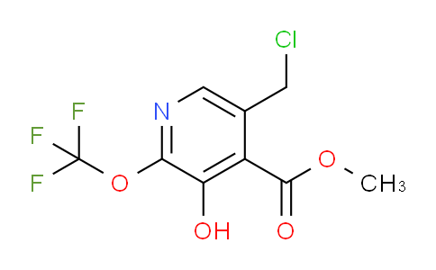 AM159601 | 1804834-33-0 | Methyl 5-(chloromethyl)-3-hydroxy-2-(trifluoromethoxy)pyridine-4-carboxylate