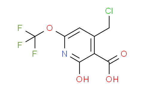 AM159604 | 1806737-71-2 | 4-(Chloromethyl)-2-hydroxy-6-(trifluoromethoxy)pyridine-3-carboxylic acid