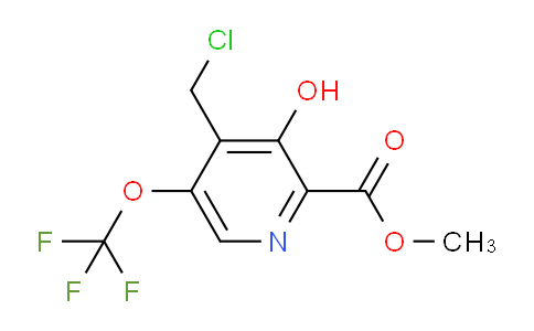 AM159609 | 1803967-64-7 | Methyl 4-(chloromethyl)-3-hydroxy-5-(trifluoromethoxy)pyridine-2-carboxylate