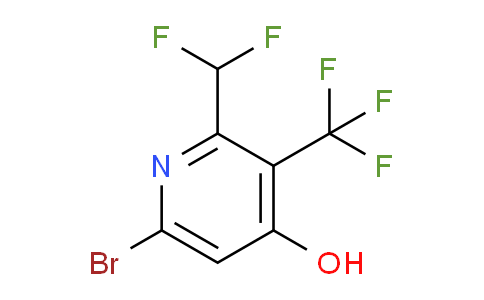 AM15961 | 1805239-73-9 | 6-Bromo-2-(difluoromethyl)-4-hydroxy-3-(trifluoromethyl)pyridine