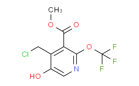 AM159611 | 1806023-74-4 | Methyl 4-(chloromethyl)-5-hydroxy-2-(trifluoromethoxy)pyridine-3-carboxylate